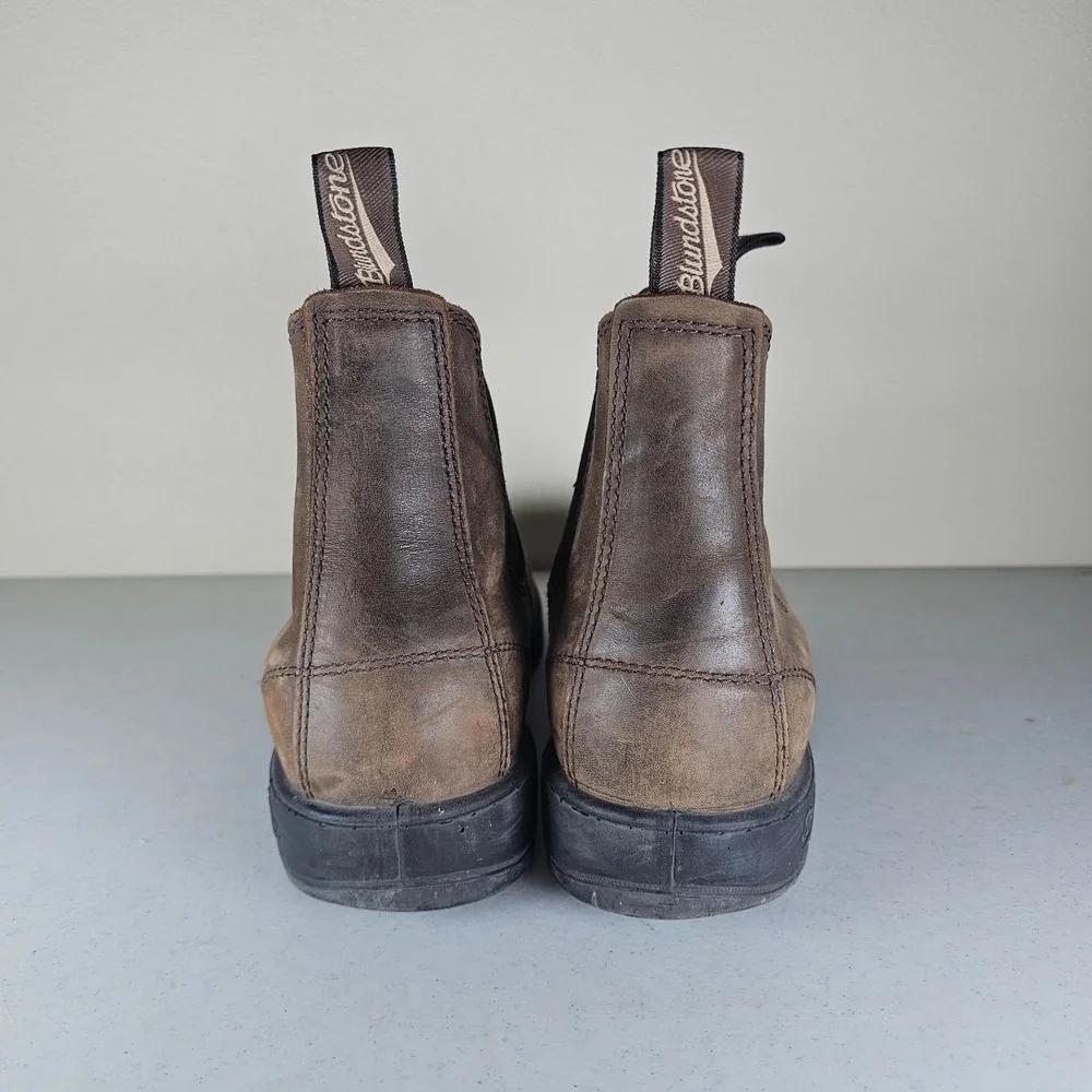 Blundstone BL1609 Men's Size 10 Antique Brown Chelsea Boots - Picture 4 of 7